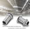 Stainless Steel 316 Drain Threaded Fitting Straight Design Bilge Pump Drain  Yacht Use