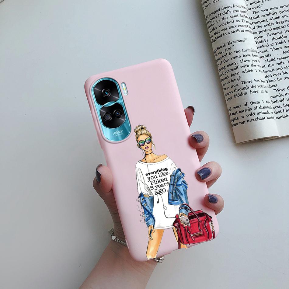 For Huawei Honor 90 Lite Case Honor90 Lite Soft Silicon Super Mom Baby Fashion Girls Back Cover for Honor 90 Lite 5G 6.7" Fundas