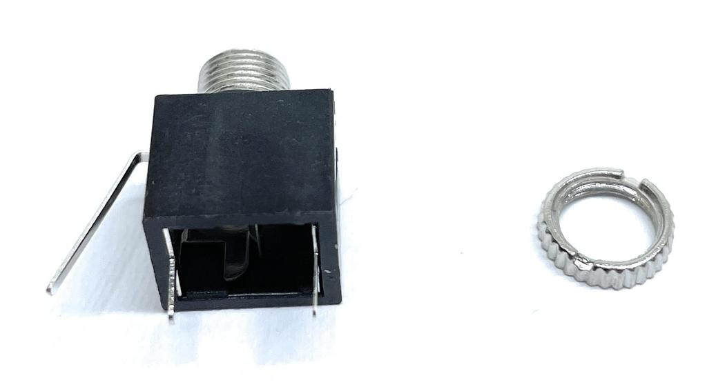 Mono Audio Jack PJ398SM Compatible with Nut of 3.5mm (PJ301M-12, WQP518MA, Connector) (Pack 500)