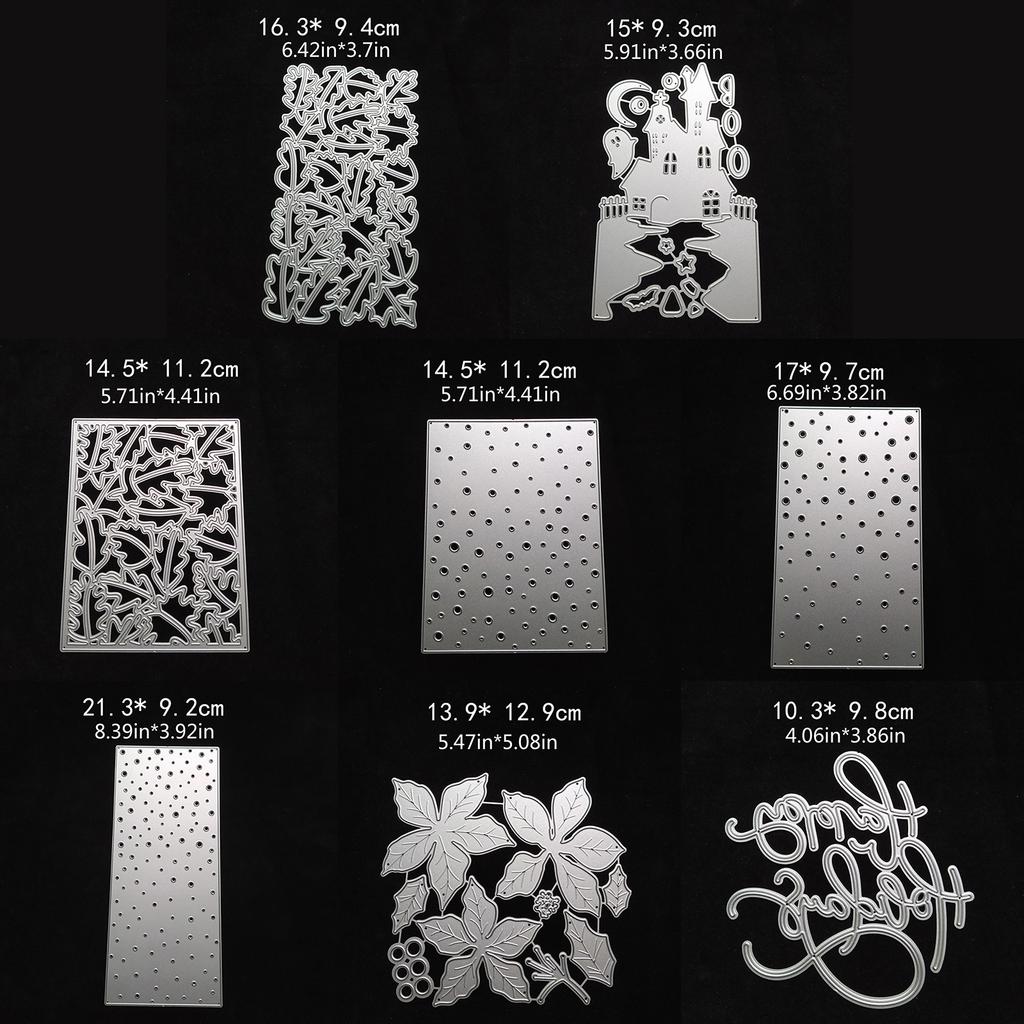 Exquisite Metal Cutting Die Stencil DIY Christmas Greeting Cards Making Supplies
