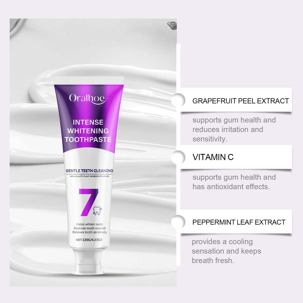 120g Stain Cleaning Toothpaste Gentle Cleaning Stain Removal Care Brightening Teeth Daily Care Toothpaste