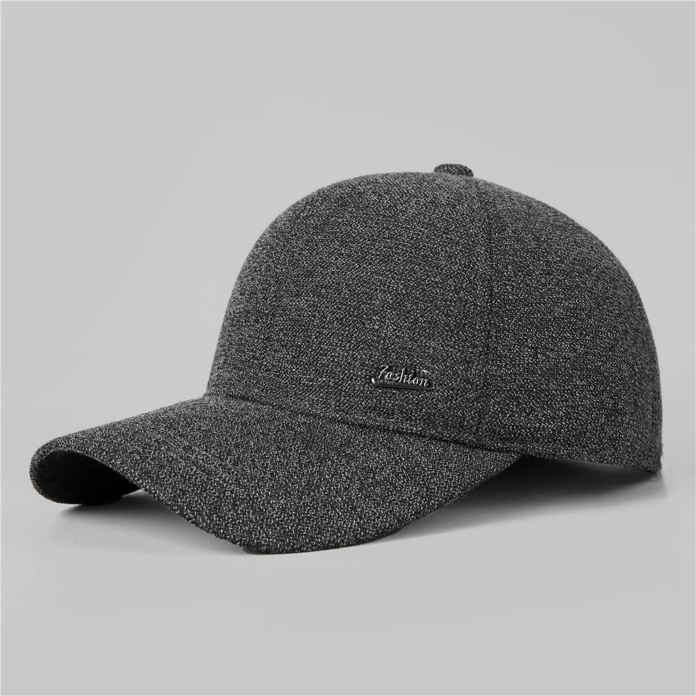 

Мужская зимняя шапка Дедушка Уличная флисовая теплая шапка-ушанка Зимняя бейсболка Adjustable