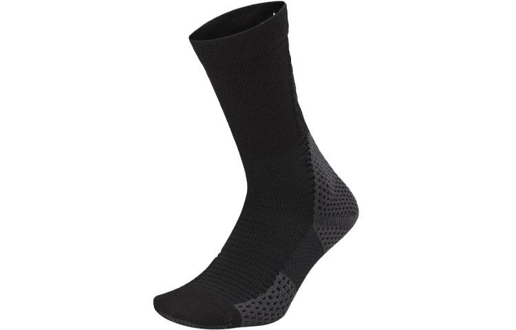 Jordan Crew Socks Unisex 1 Pack Black FZ3393-010 S