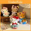 Adorable Cartoon Cat Plush Keychain Cute Kitty Bag Pendant Mini Stuffed Animal