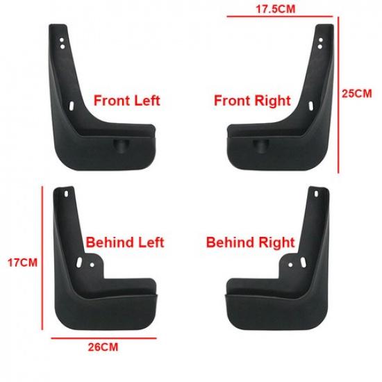 Car Mud Flaps For Hyundai Elantra MD Sedan 2011 - 2014 2015 2016 Mudflaps Guards