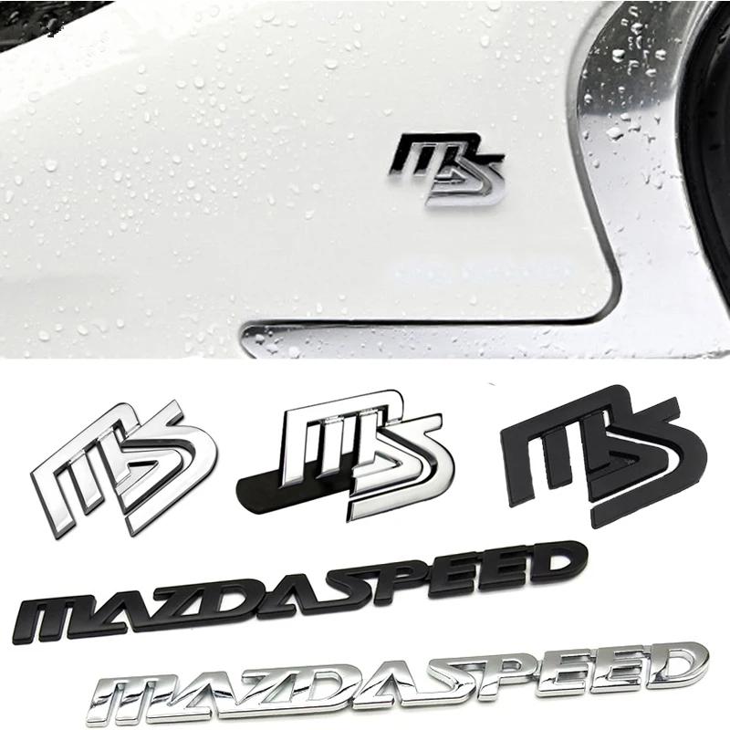 Car Fender Sticker Front Grill Badge for Mazda MS Speed CX4 6 Atenza 3 Axela 2 MX5 CX7 CX5 CX9 323 RX8 626 CX30 Bt50 Accessories k2