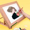 Multifunction Beech Wood Table Easel Adjustable Sketch Easel Art Painting Easel  Painting