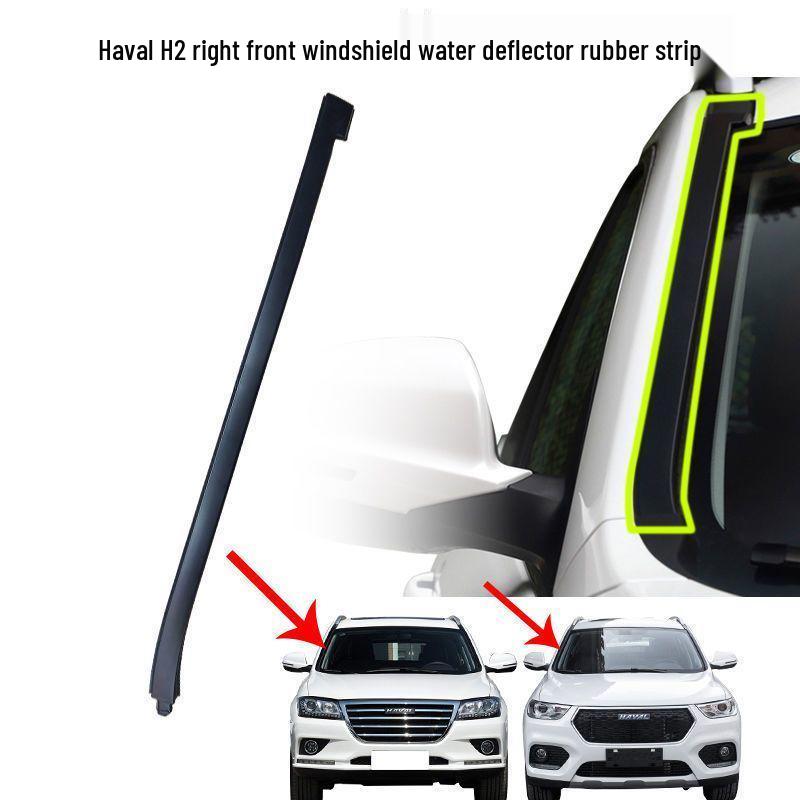 Haval H2/H6 Hood Hinge & Wiper Cover Rubber Seal Strip Decorative Panel