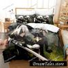 Home Textile Cartoons NieR Automata 2B Cover Duvet Cover Pillow Case Boy Girl Polyester Bedding Set King Queen Twin Size