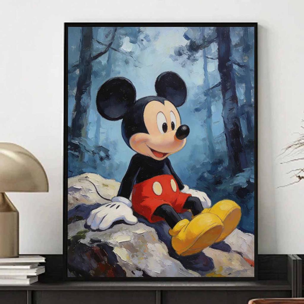 Disney Mickey Mouse Diamond Painting Art Kit Mosaic Handmade Diy Gift Home Decor