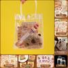 1 Set Pen Stickers Notebook Plush Pendants Handbag Final Prizes Stationery Gift Bag For Students Kawaii Capybara Stationery Kit