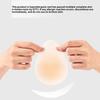 1 par silikonnippelskydd sömlösa återanvändbara hudvänliga inlägg självhäftande bröstklistermärken osynliga bröstklistermärken