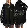 Popular Sweater Straykids Surrounding Harajuku Printed Sweater Hooded Loose Zipper Sweater
