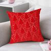 Throw Pillowcase Sequin Christmas Tree Pattern Hidden Zipper Closure Pillow Cover Bedroom Living