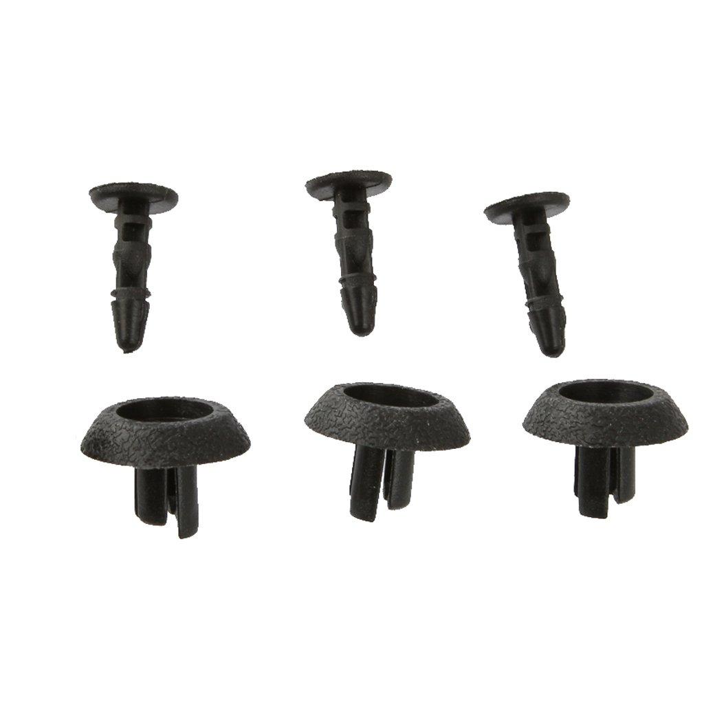 [Unbranded Product] 90467-07211 Push Type Bumper Grille Retainer Clip for Toyota & Lexus Door Panel Clips, 10 Pieces