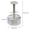 Hamburger-Patty-Maker-Presse, 8/10/11/14 cm Durchmesser, Edelstahl, antihaftbeschichtet, rund, manuelle Reisbällchenform, Küchen-Rindfleisch-Grill-Werkzeuge