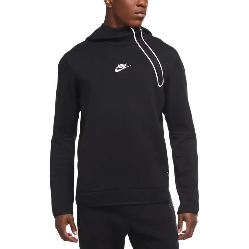 Nike Sweatshirts Men's Black Hooded Moderate Regular CU4494-010