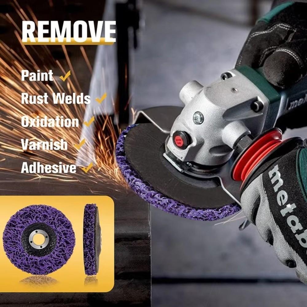 100mm 115mm 125mm Flap Disc Multipurpose Strip Disc Efficient Abrasive Disc  Surface Polishing