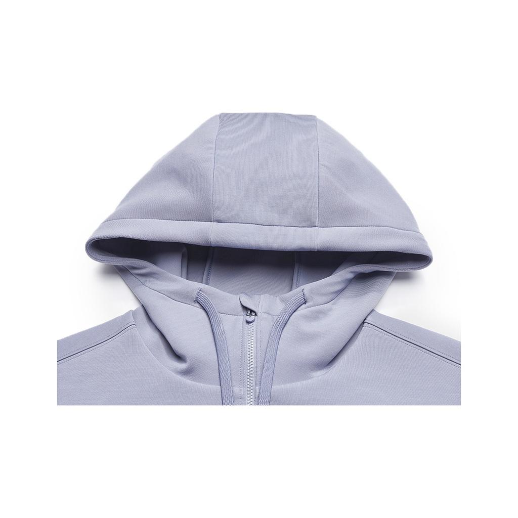 Fila Fitness Casual Versatile Drawstring Loose Hooded Knit Cardigan Jacket Women Jackets A11W541505FDP