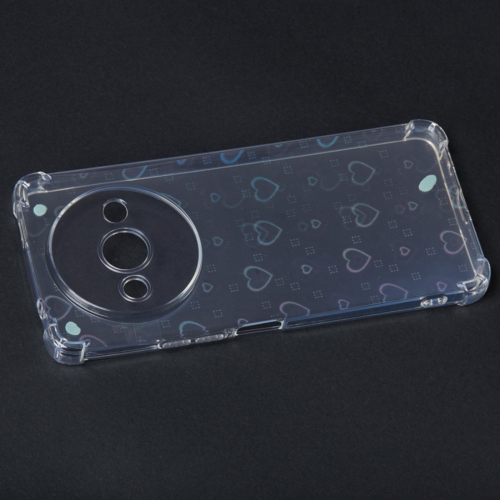 

Для Xiaomi Redmi A3 4G/Poco C61 4G Чехол с карманом для карт Защитная TPU накладка для телефона Love Heart