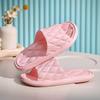 Home slippers women's summer non-slip indoor breathable couple bathroom bath home soft bottom cool slippers men