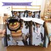 Where the Wild Things Are Pattern Bedding,Quilt Set Quilt Cover Pillowcase Home Birthday Gift(1 * duvet cover + 2 * pillowcase, without core)