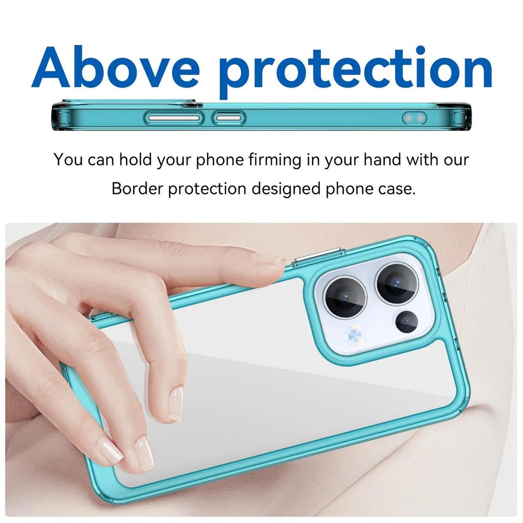 Phone Case For Phone Case For Oppo Reno13 Pro,Clear Transparent Phone Case Cover For Oppo Reno13 Pro