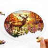 Window Hanging Acrylic Puzzles Suncatcher Stained Glass Style DIY Jigsaw Puzzle Craft