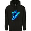 A Giraffe Watercolour hoodie-Casual Pullover Sweatshirt