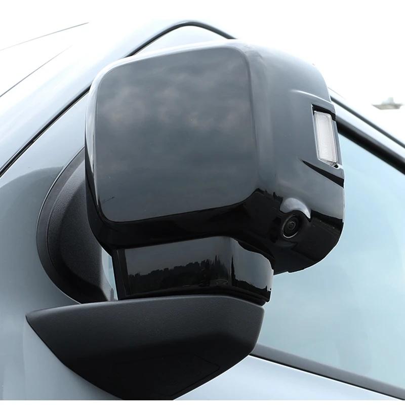 For GWM Great Wall Tank 300 ABS Carbon Fiber Rearview Mirror Cover Eyebrow Frame Trims Sticker Car Accessories