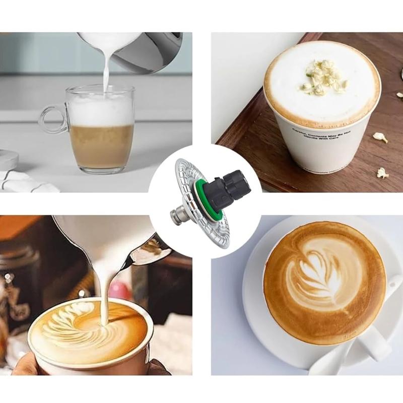 Milk Frother Attachment for TM5 Food Processor Accessories Milk Foaming Warming Mixing Part Stainless Steel