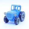 Sliding Toy Mini Blue Tractor With Music Light Musical Car Model Car Farmer Toy  Birthday Gifts