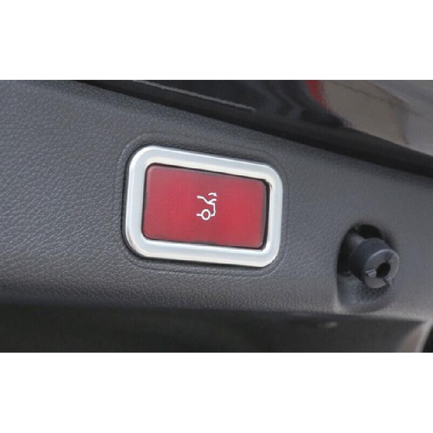 ABS Silver Tailgate Door Handle Frame Trim Fit For Mercedes-Benz GLK 2009-2015