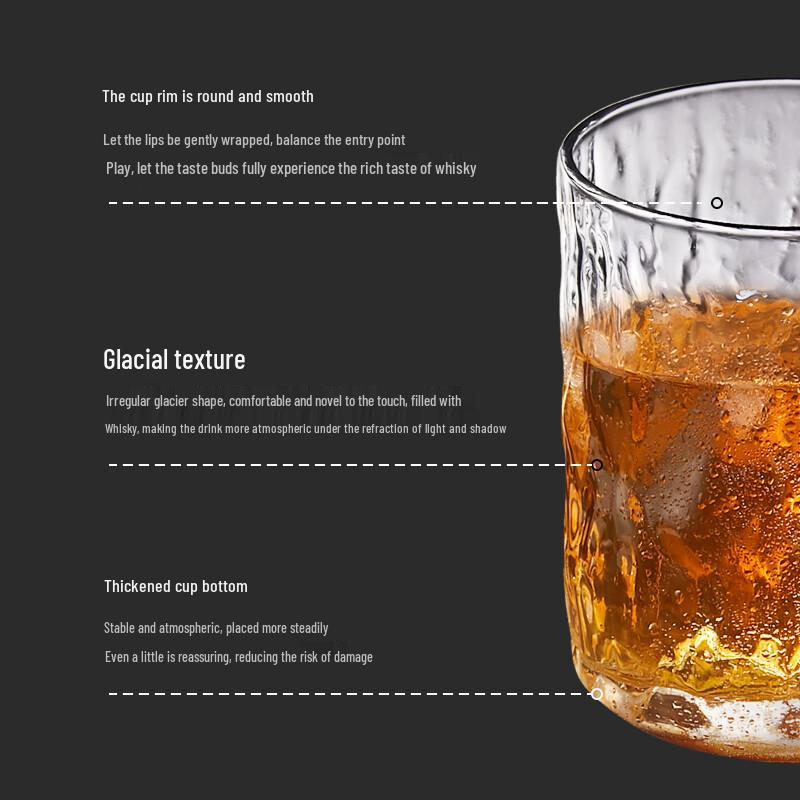 JD Sourcing Nordic Style Whiskey Glasses Set