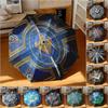 1pc Shining All-Seeing Eye Freemason Poster Umbrella Portable Folding Umbrella Iron Frame Hole Bone Structure Outdoor Home Umbrella