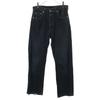 90s 512 Old Dyed Black Straight Denim Pants W31 Black Series Jeans Men's Used