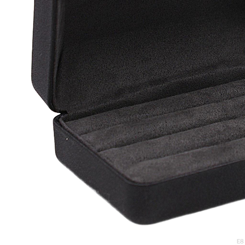 Jewelry Box Ring Organizer Showcase Travel Stylish Portable Case Storage