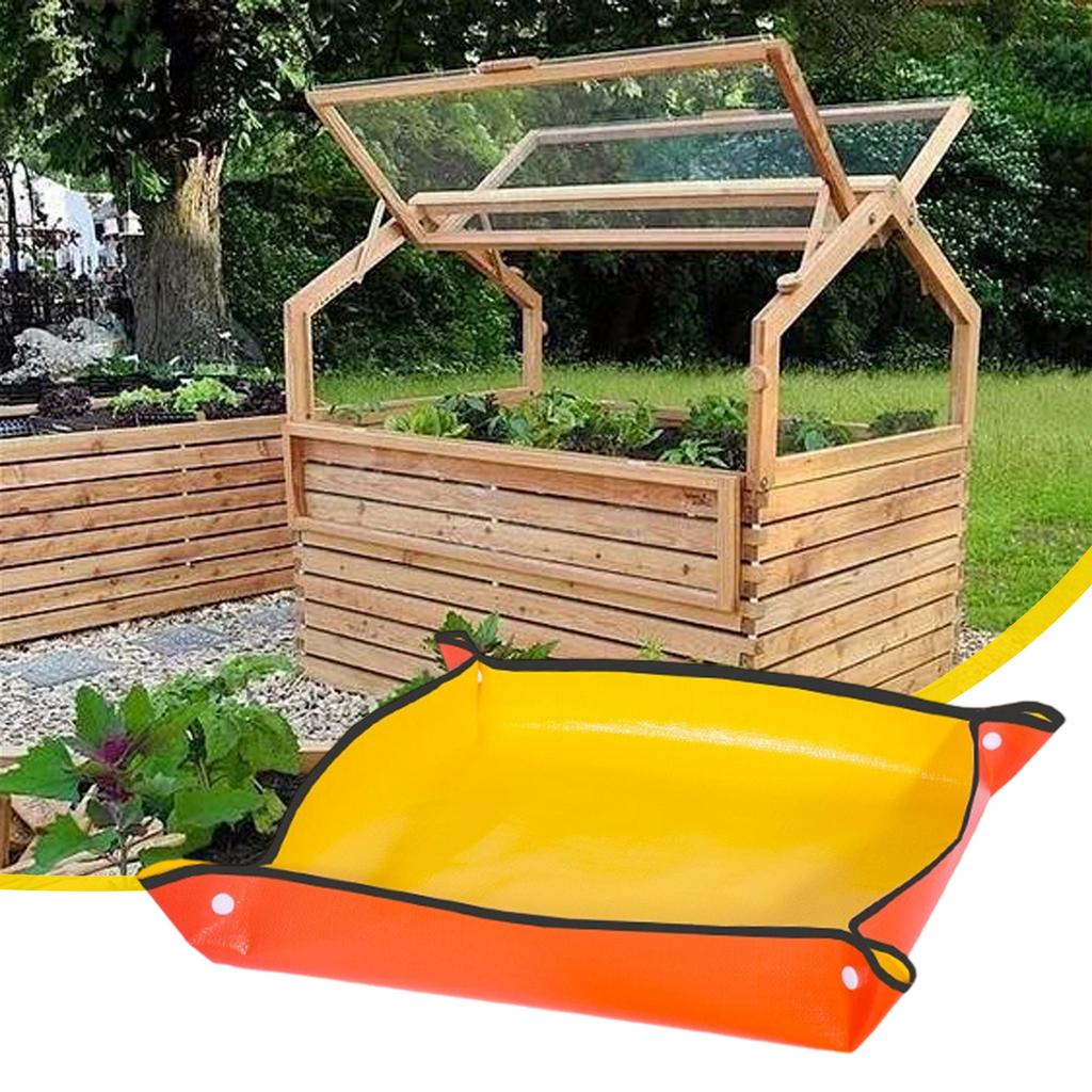 Telo da Giardino Pieghevole Multiuso Materiale Robusto 50x50cm 68x68cm 100x120cm Superfici Antiscivolo