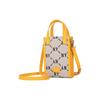 New MLB Monogram Collection Cellphone Pouches Yellow Brown Multicolor 3ACRH012N-50BGS