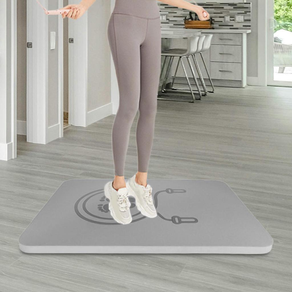 Exercise Mat for Skipping Rope, Indoor And Outdoor Mat, Training Pad with