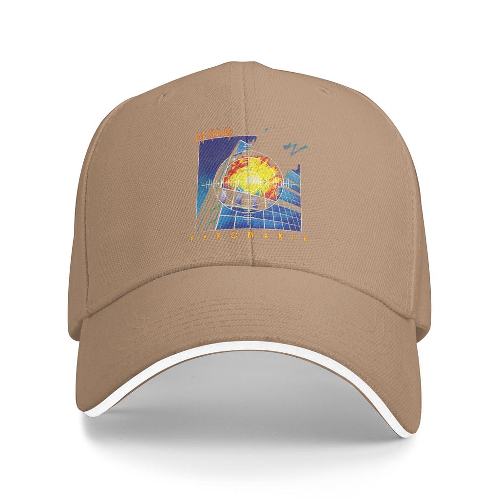 Summer Def Leppard Pyromania Baseball Cap Outdoor Sports Casual Design Sun Trucker Hat Unisex Men Sunscreen Snapback Cap