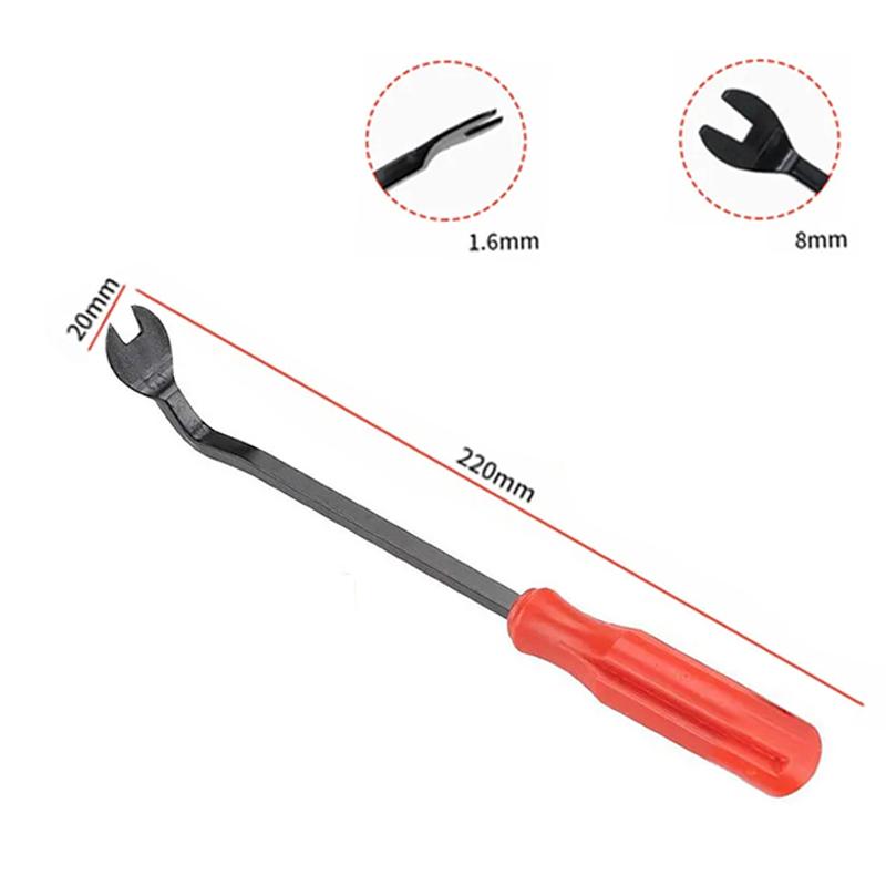 

Инструмент для снятия обшивки автомобиля, Набор инструментов для снятия дверных панелей и аудиосистемы автомобиля, Автомобильные клещи для клипс, Съемник крепежа, Сумка