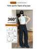2026 Quick-Dry Women's Paratrooper Scythe Pants - Wide-Leg, Deconstructed Spring Summer Workwear