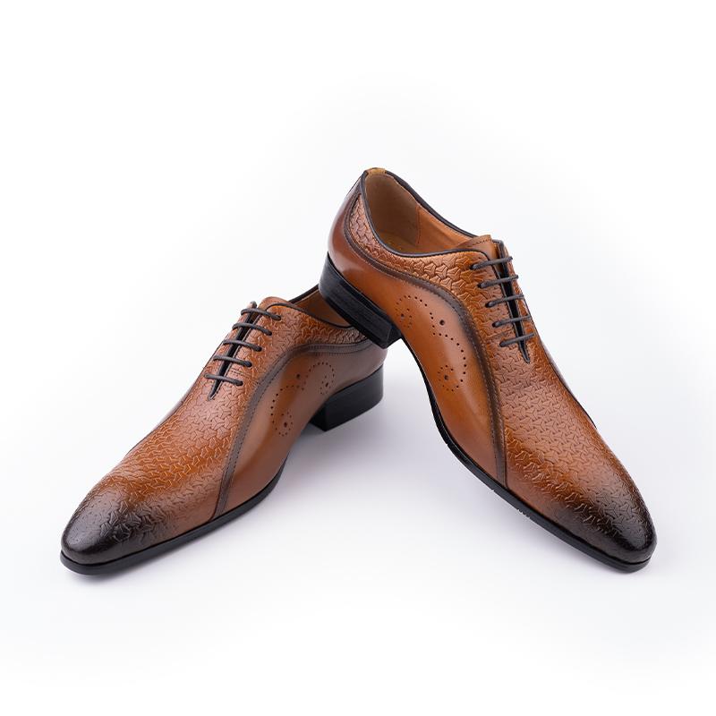 

Вечерняя свадебная обувь для мужчин, удобная, высокого качества, классическая, с боковой резьбой, коричневого цвета, броги, zapatos de vestir para hombre 47 коричневый