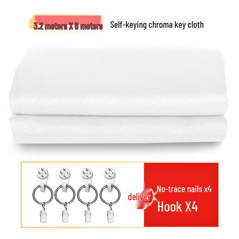 Blue and Green Screen Backdrop for Photography and Live Streaming with Stand