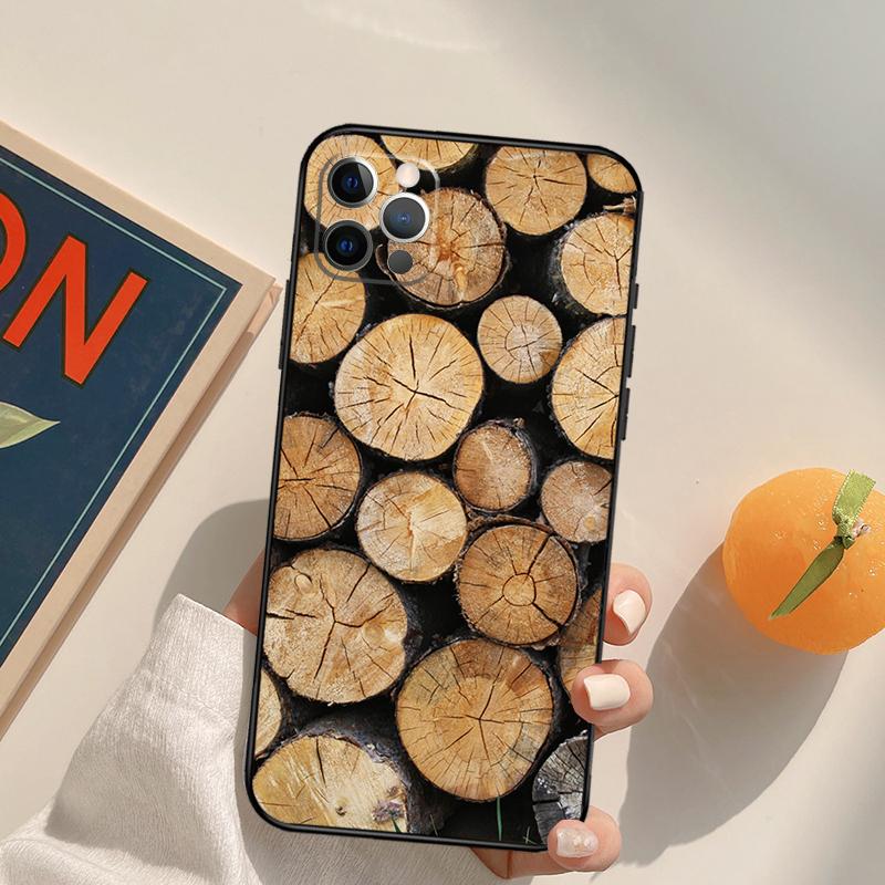 Pattern Wood Textures Funda Case For iPhone 16 15 14 Pro Max 11 12 13 Pro Max Mini XR 16 15 Plus 16e Phone Cover