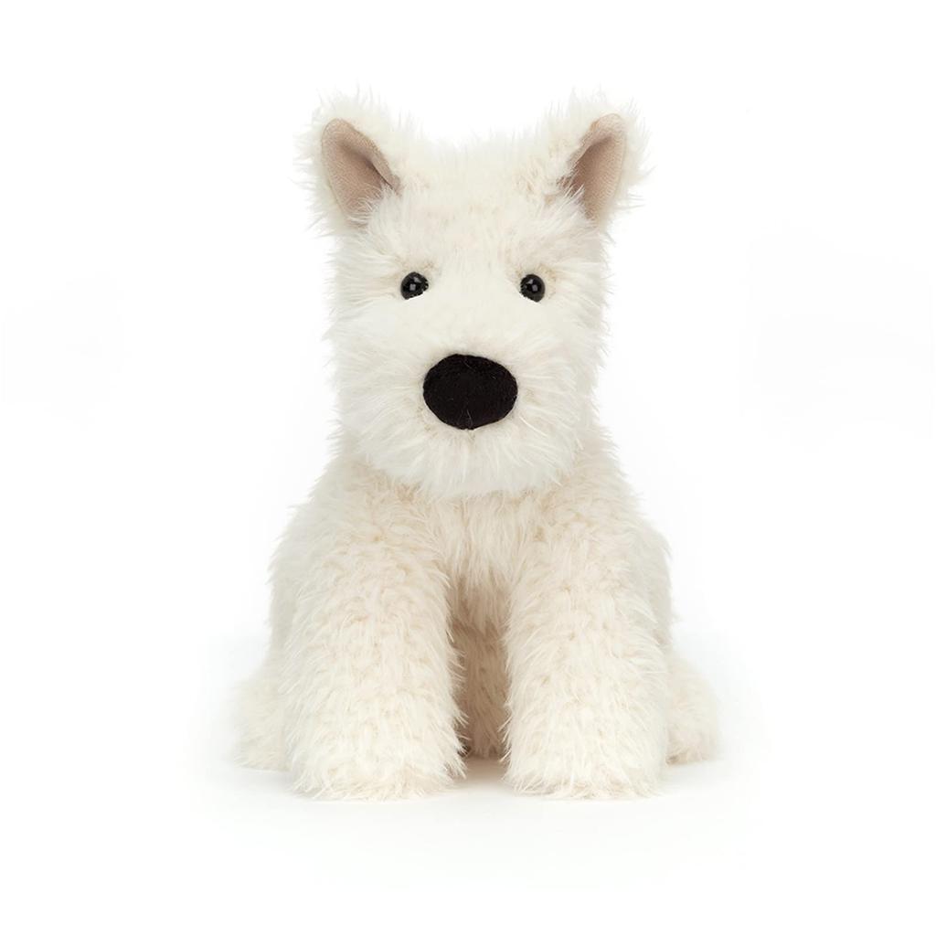 Jellycat Munro Scotty Dog Plush 10 Inch Dog and Puppy Stuffed Animal Classic Kids Gift Toy, Medium, - -