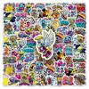 50 Street Graffiti Art Stickers: Cool Waterproof DIY for Phone, Skateboard, or Luggage