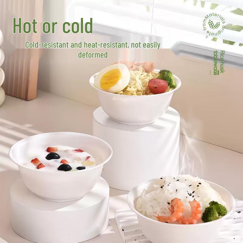 Youshu Biodegradable Rice Husk Soup Bowls