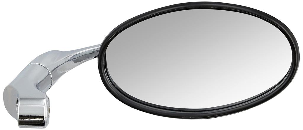 Kijima 203-8028 Motorcycle Parts Euro Type Mirror, Oval 76x131, For Both Left and Right Mirrors for Yamaha, Universal